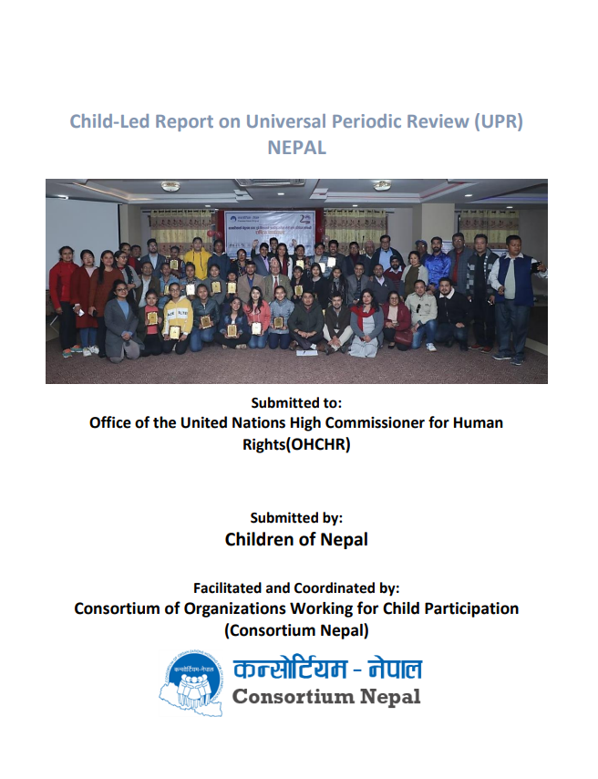 Child-Led UPR Report-2020